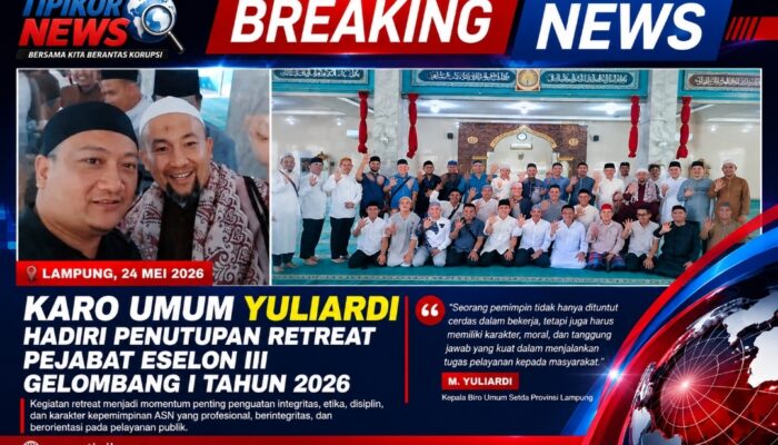 Karo Umum Yuliardi Hadiri Penutupan Retreat Pejabat Eselon III Gelombang I Tahun 2026