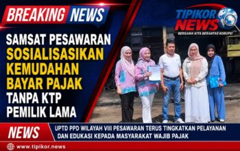 Samsat Pesawaran Sosialisasikan Kemudahan Bayar Pajak Tanpa KTP Pemilik Lama