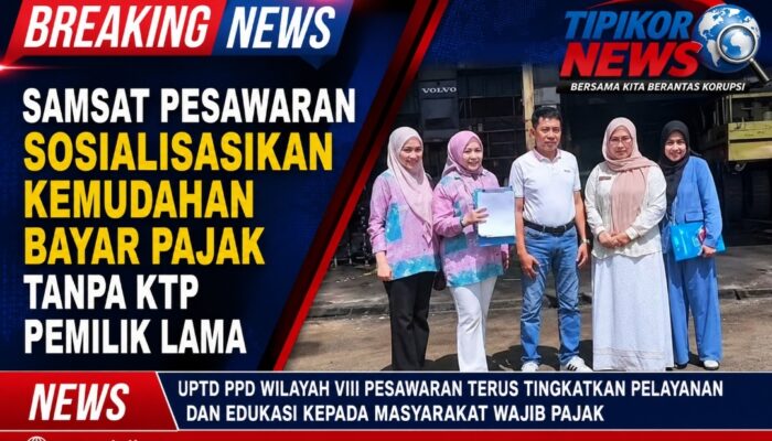Samsat Pesawaran Sosialisasikan Kemudahan Bayar Pajak Tanpa KTP Pemilik Lama