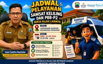 Bayar Pajak Kini Lebih Mudah! BPPRD Lamsel Gelar Pelayanan Keliling di Ketapang