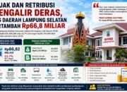 Pajak dan Retribusi Mengalir Deras, Kas Daerah Lampung Selatan Bertambah Rp66,8 Miliar