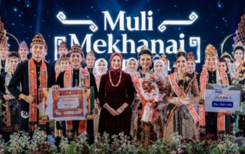 Ketua IKAD Lampung Irene Fransisca Giri Dorong Generasi Muda Berprestasi di Ajang Muli Mekhanai 2026