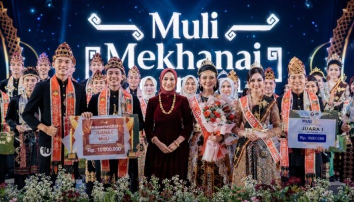 Ketua IKAD Lampung Irene Fransisca Giri Dorong Generasi Muda Berprestasi di Ajang Muli Mekhanai 2026