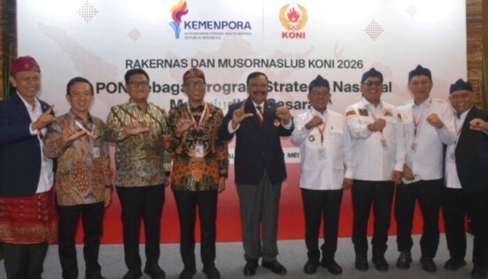 Ketua DPRD dan Gubernur Lampung Hadiri Agenda Penetapan Tuan Rumah PON 2032