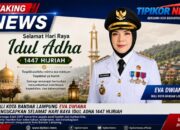 Wali Kota Bandar Lampung Eva Dwiana Ucapkan Selamat Hari Raya Idul Adha 1447 Hijriah