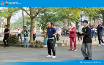 Ratusan ASN Lampung Selatan Ikuti Senam Bersama, Perkuat Kebugaran dan Semangat Pelayanan Publik