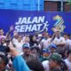 Wali Kota Bandar Lampung Eva Dwiana Ajak Warga Hidup Sehat Lewat Jalan Sehat HUT ke-344 Bandar Lampung