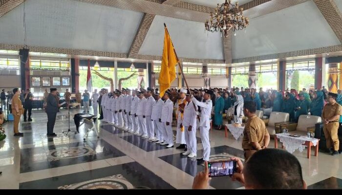Rurianto Resmi Dilantik Jadi Kepala Kampung Kutowinangun Oleh Bupati Komang Koheri