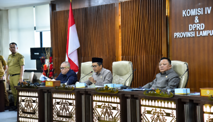 Komisi IV DPRD Lampung Fasilitasi Aspirasi Ekosistem Transportasi Online Melalui RDP Bersama Stakeholder
