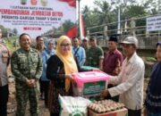 Pembangunan Jembatan Beton Perintis Garuda Tahap V dan VI di Way Sulan Resmi Dimulai