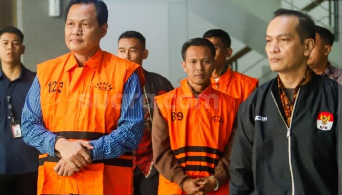 KPK OTT Lima ASN BPK Terkait Dugaan Suap Audit Pengadaan Smart Board di Muara Enim