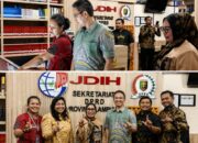 Dorong Transparansi Hukum, Sekretariat DPRD Lampung Terima Kunjungan JDIH DPD RI