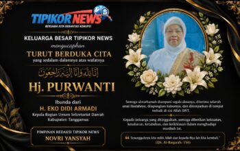 KELUARGA BESAR TIPIKOR NEWS SAMPAIKAN DUKA CITA ATAS WAFATNYA HJ. PURWANTI