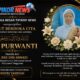 KELUARGA BESAR TIPIKOR NEWS SAMPAIKAN DUKA CITA ATAS WAFATNYA HJ. PURWANTI
