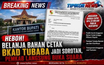 Heboh! Belanja Bahan Cetak BKAD Tubaba Jadi Sorotan, Pemkab Langsung Buka Suara