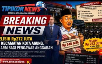 Selisih Rp272 Juta di Kecamatan Kota Agung, Alarm Bagi Pengawas Anggaran