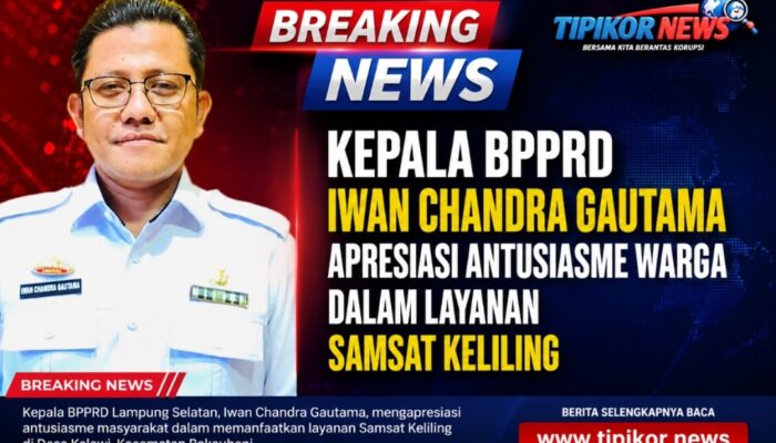 Kepala BPPRD Iwan Chandra Gautama Apresiasi Antusiasme Warga dalam Layanan Samsat Keliling