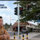 Dishub Lampung Selatan Tingkatkan Keselamatan Jalan Melalui Pemasangan APILL dan Marka Jalan di Simpang MPP – Tugu Raden Intan