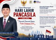 Wakil Ketua I DPRD Lampung Peringati Hari Lahir Pancasila 2026, Tegaskan Pentingnya Persatuan Bangsa