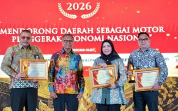 Wali Kota Bandar Lampung Raih Penghargaan Disway Top Regional Leader Awards 2026