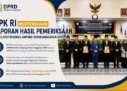 DPRD Lampung Gelar Paripurna Penyerahan LHP BPK, Pemprov Lampung Kembali Raih Opini WTP