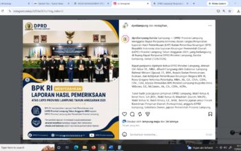 DPRD Lampung Terima LHP BPK, Provinsi Lampung Kembali Raih Opini WTP