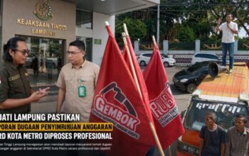 Kejati Lampung Pastikan Laporan Dugaan Penyimpangan Anggaran DPRD Kota Metro Diproses Profesional