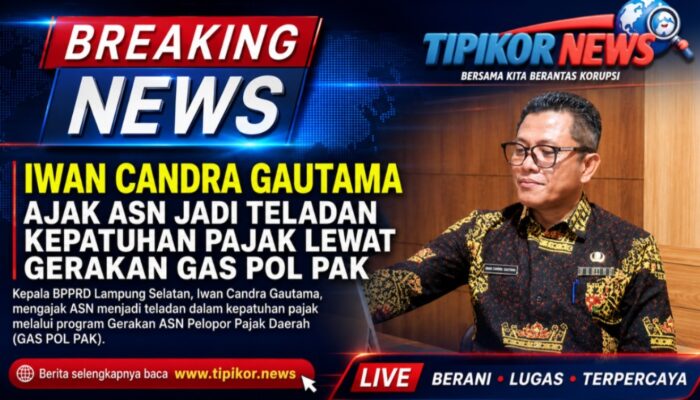 Iwan Candra Gautama Ajak ASN Jadi Teladan Kepatuhan Pajak Lewat Gerakan GAS POL PAK
