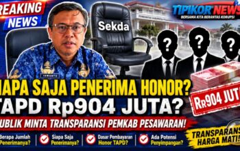 Siapa Saja Penerima Honor TAPD Rp904 Juta? Publik Minta Transparansi Pemkab Pesawaran