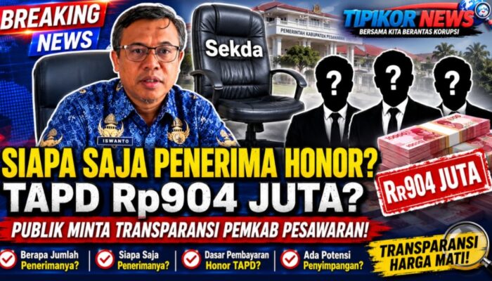 Siapa Saja Penerima Honor TAPD Rp904 Juta? Publik Minta Transparansi Pemkab Pesawaran