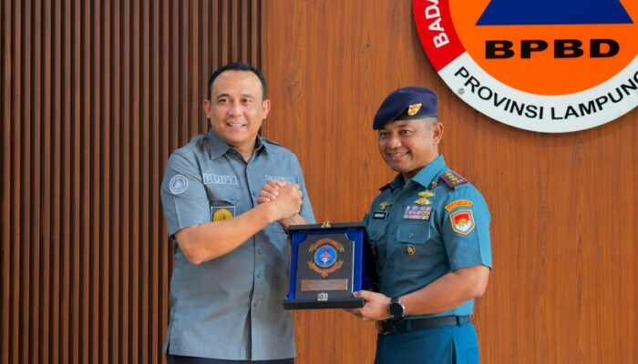 Sinergi Tangguh! BPBD Lampung dan Lanal Siapkan Simulasi Bencana Terpadu